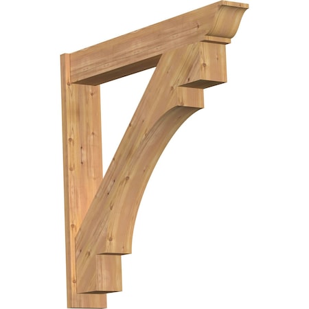 Merced Traditional Smooth Outlooker, Western Red Cedar, 7 1/2W X 46D X 46H